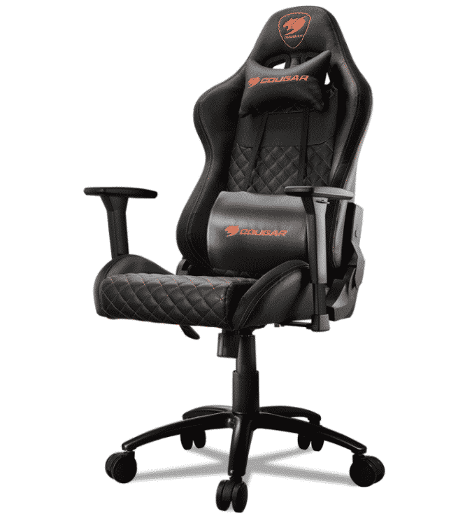 Cougar Silla Gamer ARMOR PRO, hasta 120kg, Negro