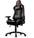 Cougar Silla Gamer Armor S, hasta 120Kg, Negro