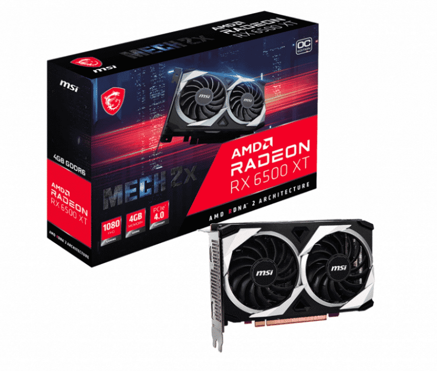 RADEON RX 6500 XT MECH 2X