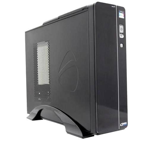 Gabinete ACTECK BERN TD510 - Slimline, PC, Micro-ATX, Negro, 500 W