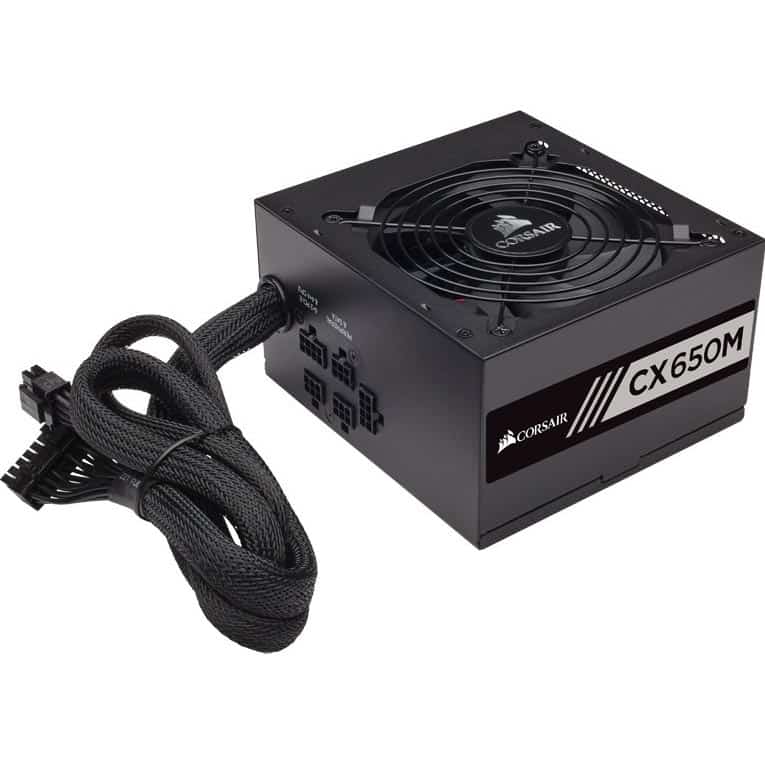 FUENTE DE PODER CORSAIR CX650M 650W SM 80 PLUS BRONZE CP-9020103-NA