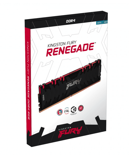 Memoria RAM Kingston FURY Renegate RGB DDR4 3200mhz 32GB KF432C16RBA/32