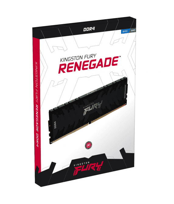Memoria   Ram Kingston Fury Renegade Black DDR4 3600mhz 8gb Kf436c16rb/8