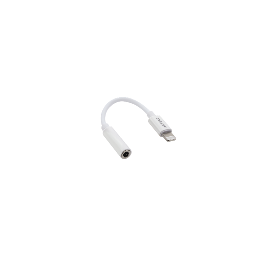 Adaptador                                                                                                                                                                                                                                                                                                                                                                                                                                                                         Lightning A Jack 3.5mm Shift Plus Al405 Acteck -