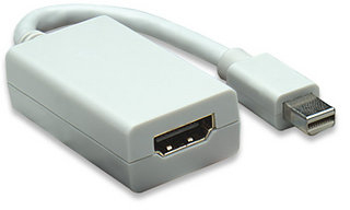 Adaptador Mini Displayport a HDMI MANHATTAN - Color Blanco