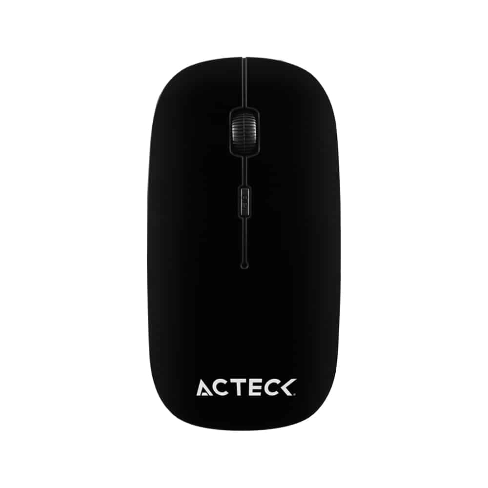 Mouse Inalambrico Acteck-e Usb 2.4g/1200 Dpi/negro Ac-928885