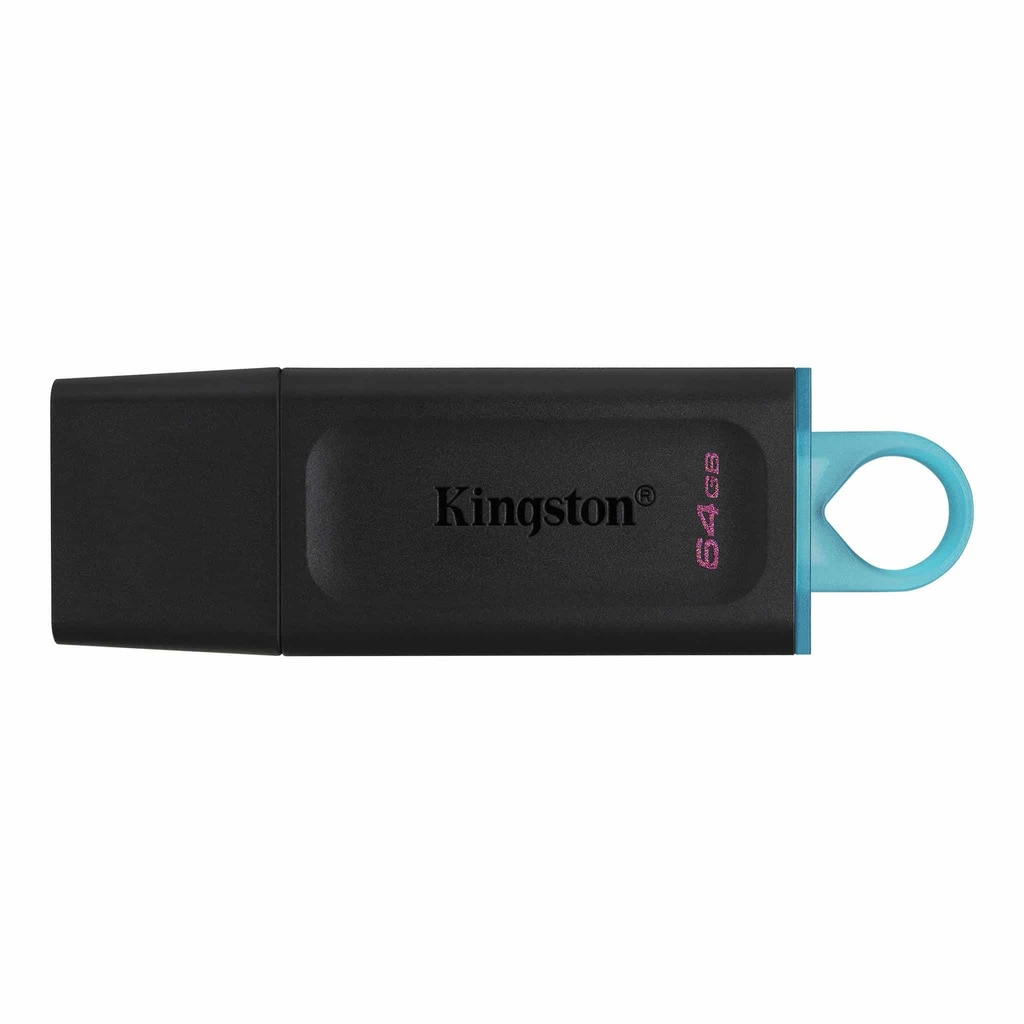 Memoria USB De 64gb Kingston Dtx/64gb (black + Teal) –