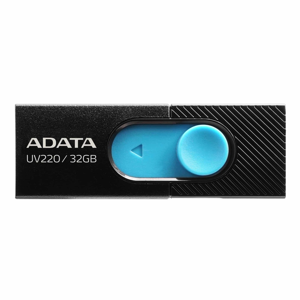 Memorias                                                                                                                                                                                                            Usb Adata Uv220 - Negro, 32 Gb
