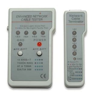 Probador                                                                                                                                                                               De Cables Intellinet 351898 - Gris, Rj-45