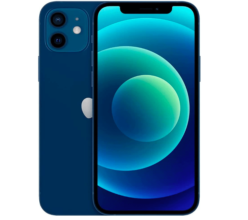 Telefono Movil Apple Iphone 12, 128 Gb, Azul – Totalmente Desbloqueado (reacondicionado)