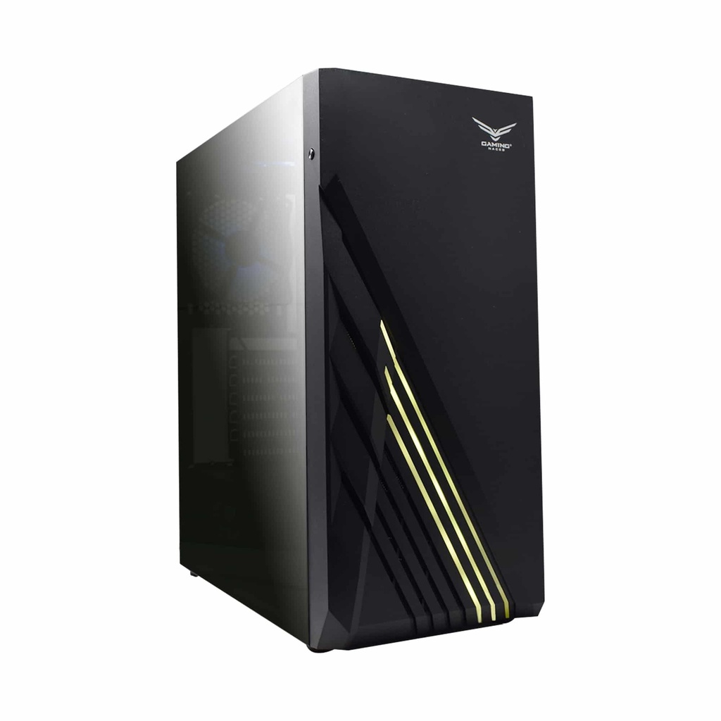 Gabinete                                                                                                                                                                                                                                    Gaming Naceb Technology Na-0612 - Gabinete, Negro