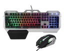 Kit                                                                                                                                                                                                                  De Teclado Y Mouse Gaming Naceb Technology Na-0911 - Usb, Negro