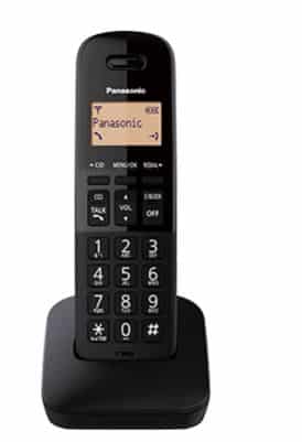 Panasonic                                                                                                                                                                                                                                                                                                                                                    Telefono Inalambrico P.lcd 1.4 Moderno Negro (kx-tgb310meb)