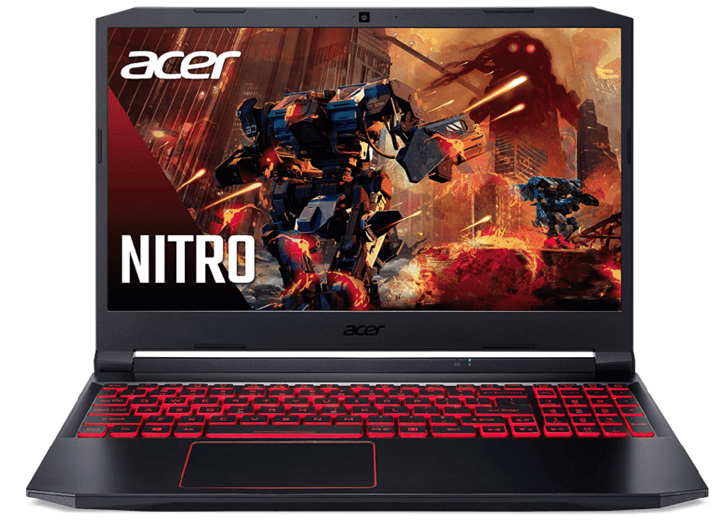 Laptop para gaming Acer Nitro 5 AN515-55-57C4 Gaming Laptop, 15.6 FHD 144 Hz, Intel I5-10300H, Geforce RTX 3050 Ti, 16GB DDR4 RAM, 512GB PCIe SSD, Backlit WiFI Bluetooth, Windows 10 Home [PL-494]