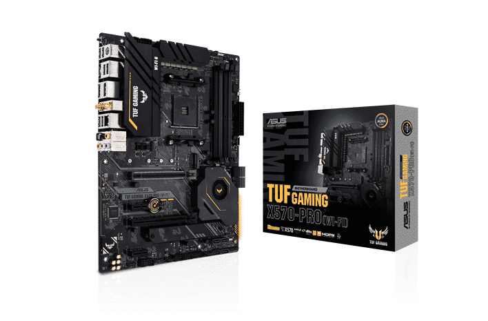 TARJETA MADRE ASUS TUF GAMING X570-PRO (WI-FI) AM4 M.2/WIFI/AURA SYNC