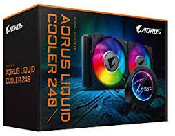 WATERCOOLING GIGABYTE AORUS 240MM RGB FUSION DUAL ARGB Y PANTALLA LCD WATERFORCE X 240