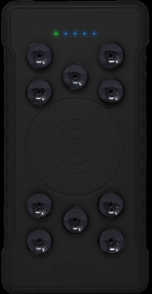 Powerbank Necnon Npw-13qcw 13000 Mah Microusb Negro(nppb1301qw)