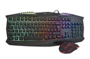 Kit                                                                                                                                                                                                                         De Teclado Y Mouse Gaming Naceb Technology Na-617 - Usb, Negro