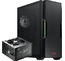 GABINETE ADATA XPG STARKER RGB CON VENTANA MID TOWER COLOR NEGRO STARKERCP-BKCUS(INCLUYE FUENTE DE 600W)