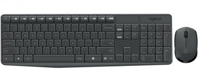 Kit                                                                                                                                                                                                                            De Teclado Y Mouse Logitech - Negro, 10 M