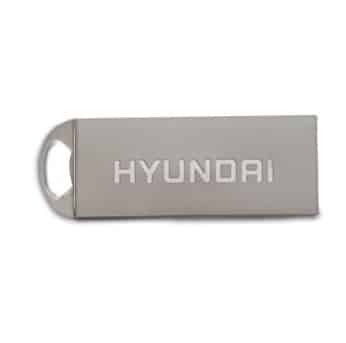 Memoria                                                                                                                                                                                                     Usb Hyundai U2bk/16 - Plata, 16 Gb, Usb 2.0