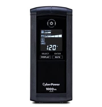 No-break                                                                                                      Cyberpower - 1000 Va, 600 W, 8 H, Hogar Y Oficina