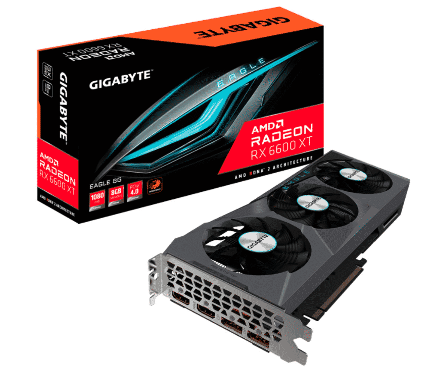 Tarjeta de Video Gigabyte AMD Radeon RX 6600 XT EAGLE 8G, 8GB 128-bit GDDR6, PCI Express x16 4.0
