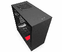 Gabinete NZXT H510 con Ventana, Midi-Tower, ATX,Micro-ATX,Mini-ATX, USB 3.1, sin Fuente, Rojo CA-H510B-BR