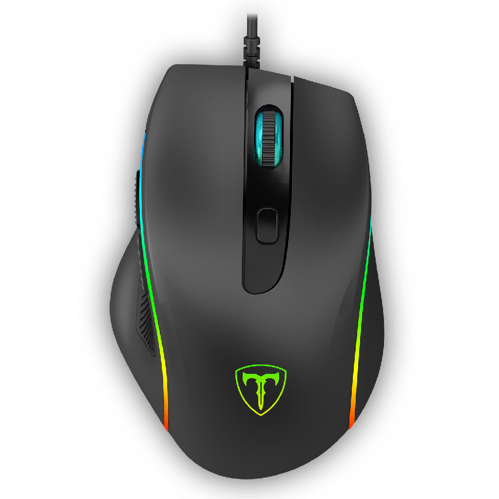 Mouse    Game T-dagger Recruit 2: Dpi Ajustable, Botones Programables Y Luces Rgb.