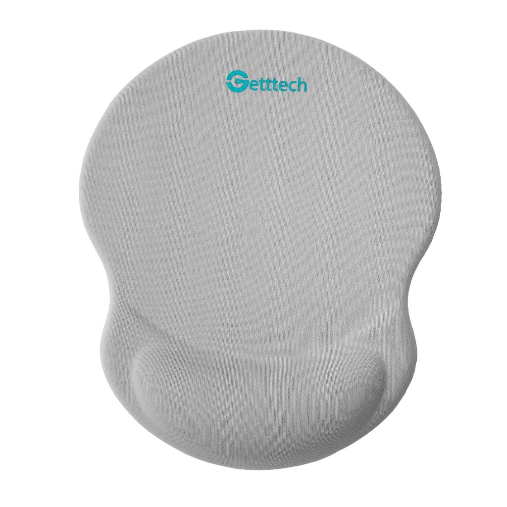 Mousepad                                                                                                                                                                                        Getttech Ggd-std-01-gy Con ReposamuÑecas, Gris