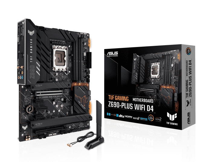 Tarjeta  Madre ASUS Atx TUF Gaming Z690-plus Wifi D4 S-1700 Intel Z690