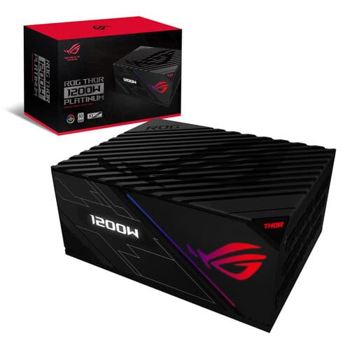 Fuente                                                                                                                                                                                                                                      De Poder Asus Rog-thor-1200p2-gaming 1200w Platinum Ii 80 Plus
