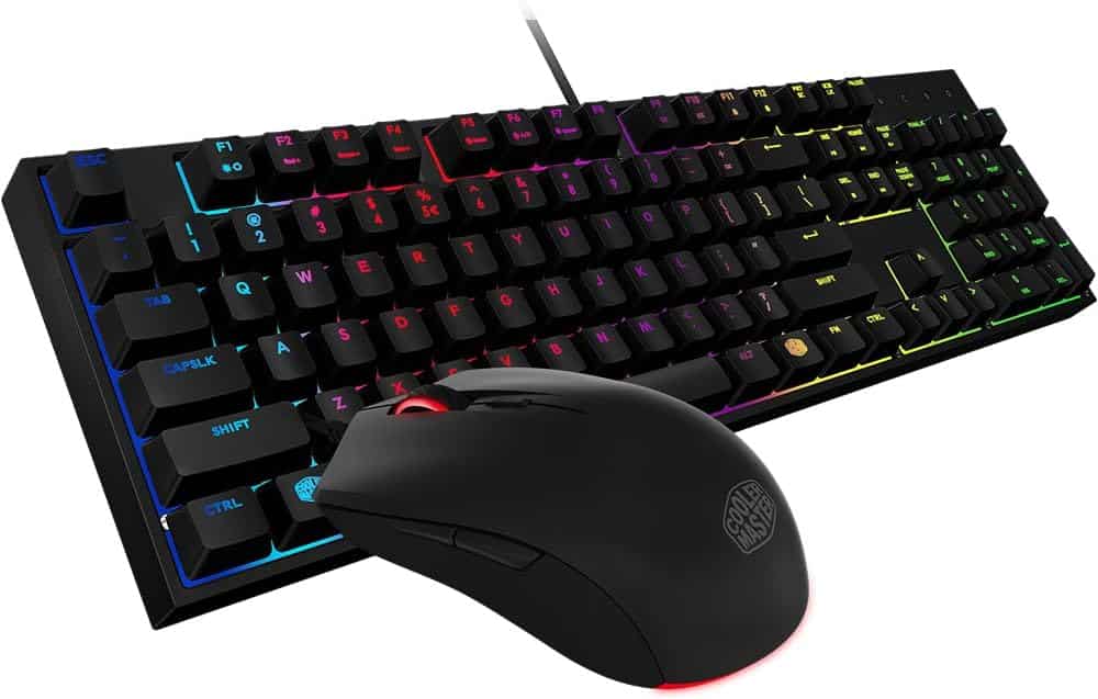 Kit Teclado Y Mouse Cooler Master Sgb-3040-kkmf1-us Masterkeys Lite L RGB (remate)