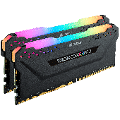 MEMORIA DDR4 CORSAIR VENG. RGB PRO BLACK 32GB 3200 2X16 CMW32GX4M2C320
