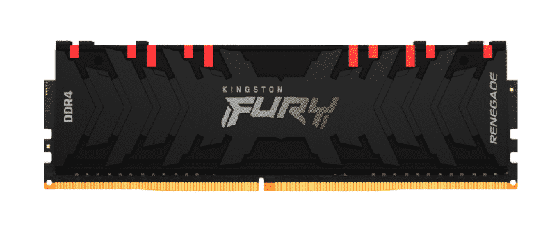Memoria RAM Kingston FURY Renegade RGB DDR4, 3200MHz, 8GB, Non-ECC, CL16, XMP