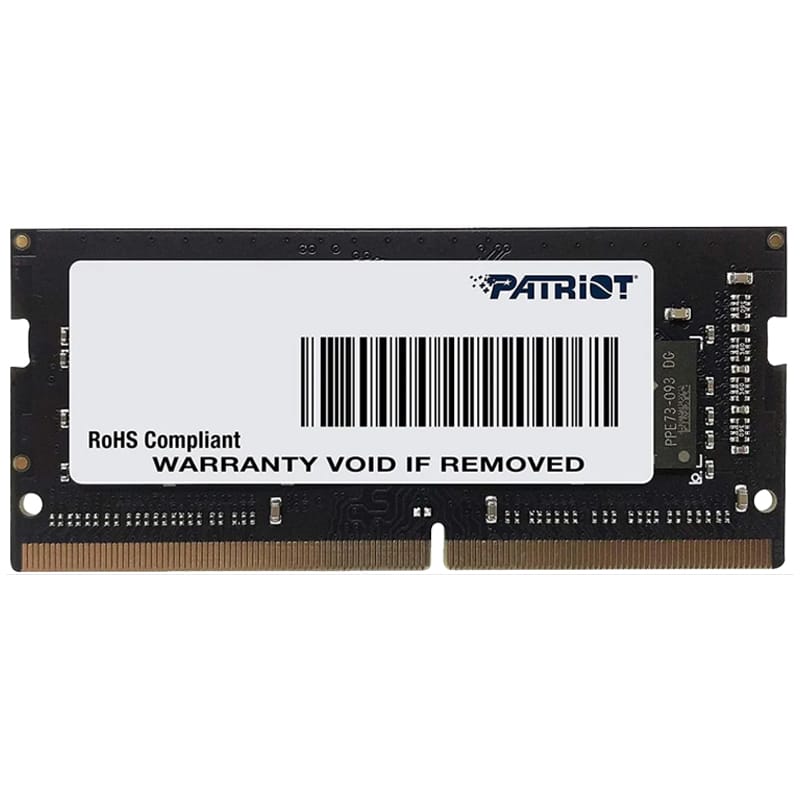 Memoria    DDR4 Patriot Signature 8gb 3200mhz Sodimm (psd48g320081s) Pue