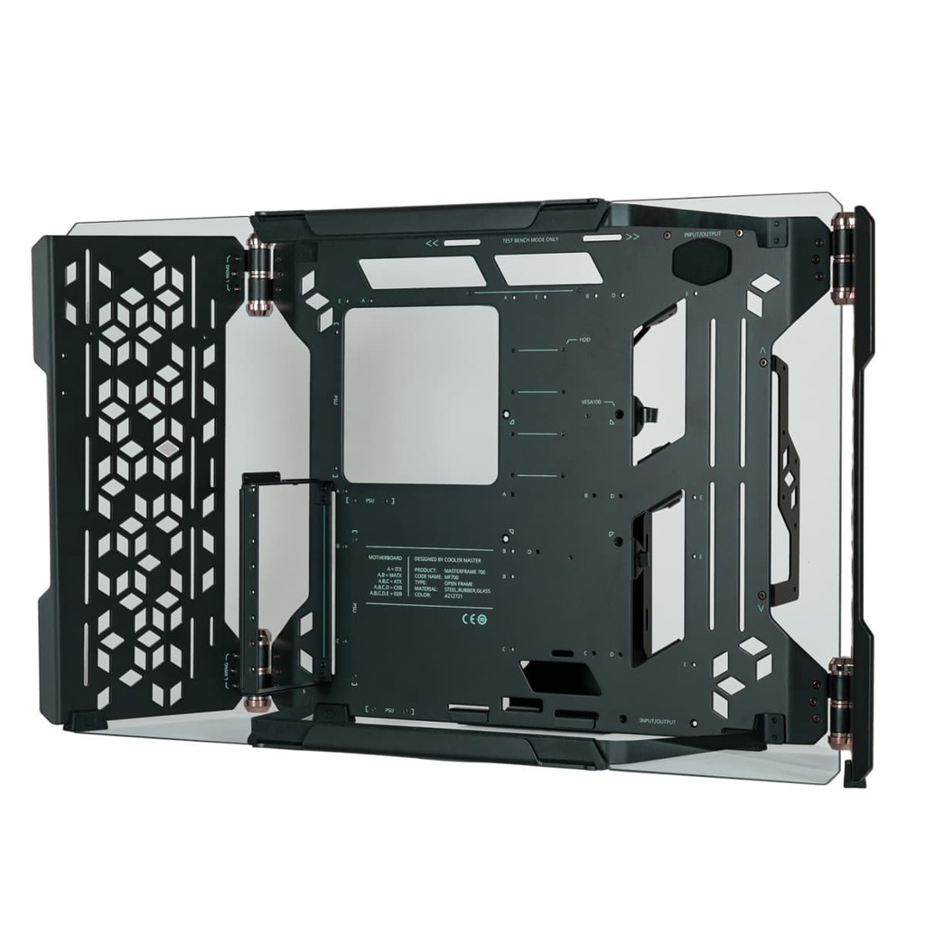 Gabinete Cooler Master Open Frame Master Frame Mcf-mf700-kgnn-s00 Negr