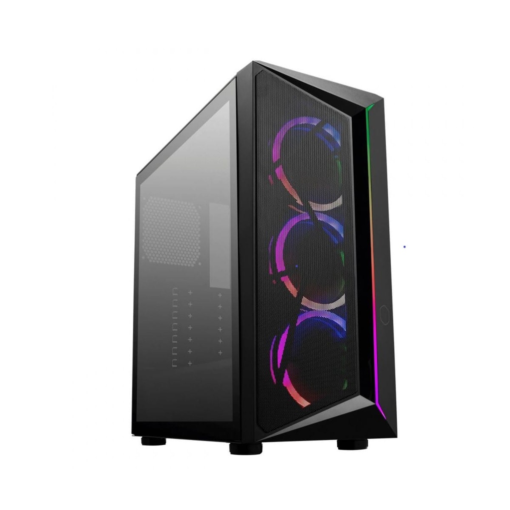Gabinete  Cooler Master Mid Tower Cp510-kgnn-s00 Master Box Cmp 510 Bla