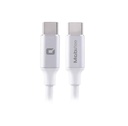 Cable                                                                                                                                                                                                                                                                                                     C A C Mobifree Cable Tipo C A C - Usb C, Usb C, 1 M, Color Blanco