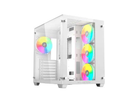 Gabinete  Balam Rush Gamer Micro Torre Atx Tank Pro Gm930 Legend Series Br-935951 Blanco