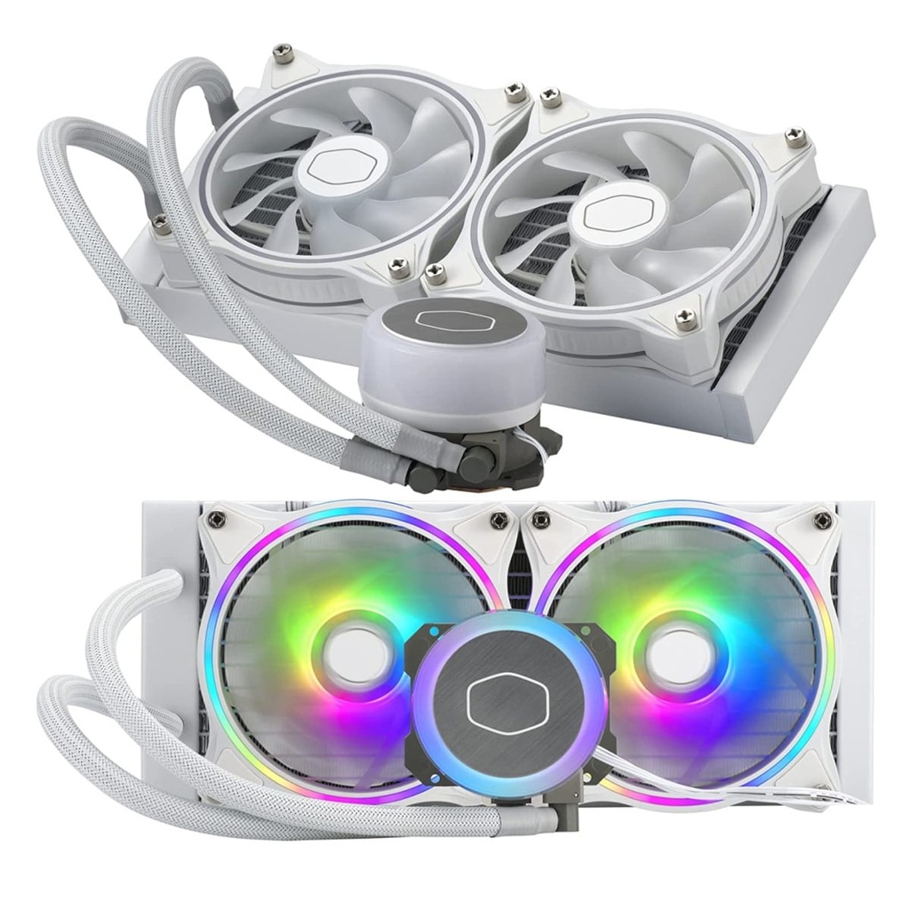 Enfriamiento Liquido Cooler Master Mlw-d24m-a18pz-rw White Edition