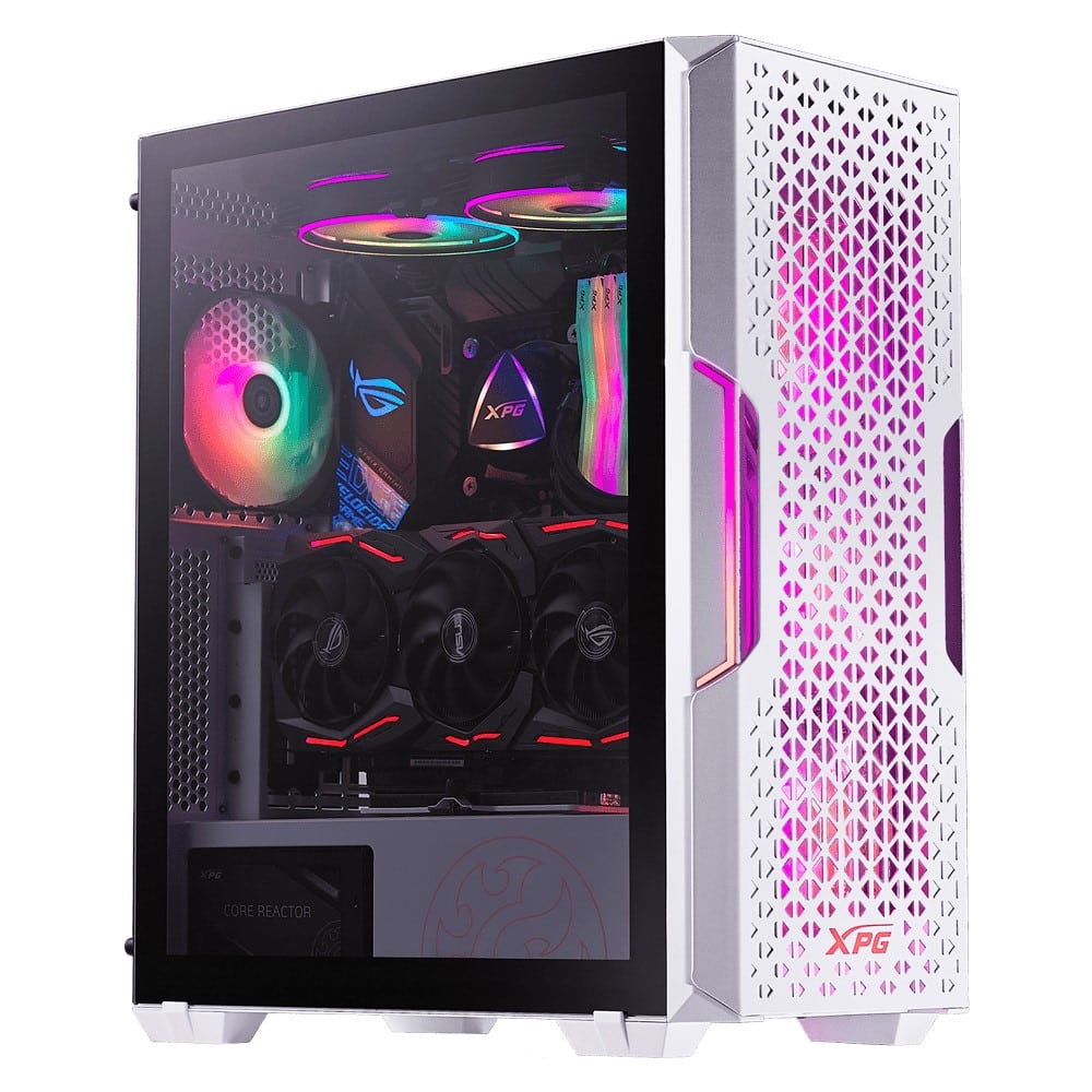 GABINETE GAMER XPG STARKER MID TOW BLANCO (STARKER-WHCWW)(ED)