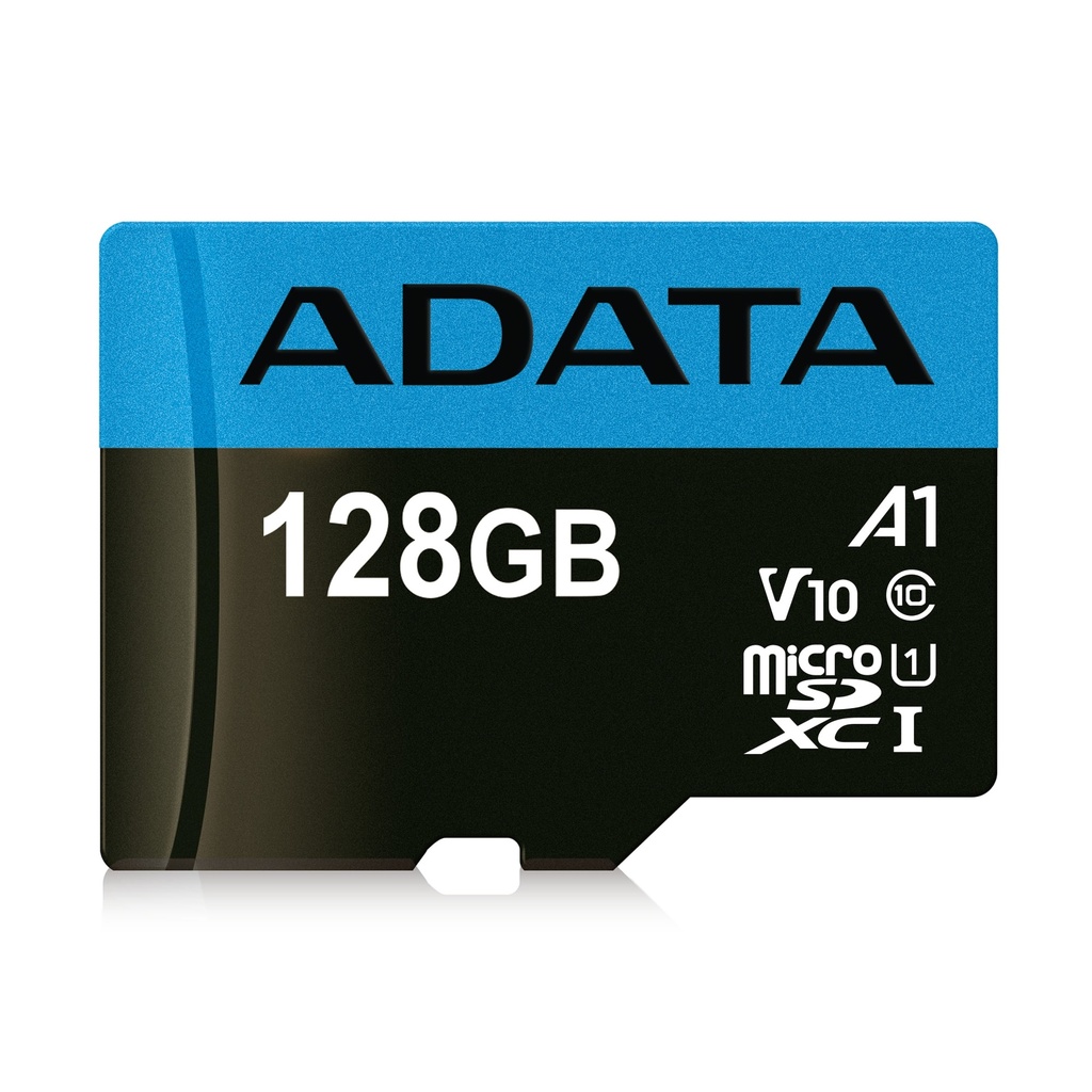 Memoria                                                                                                                                                                                                            Micro Sd Adata Ausdx128guicl10a1-ra1 - 128 Gb, 100 Mb/s, Negro, Clase 10