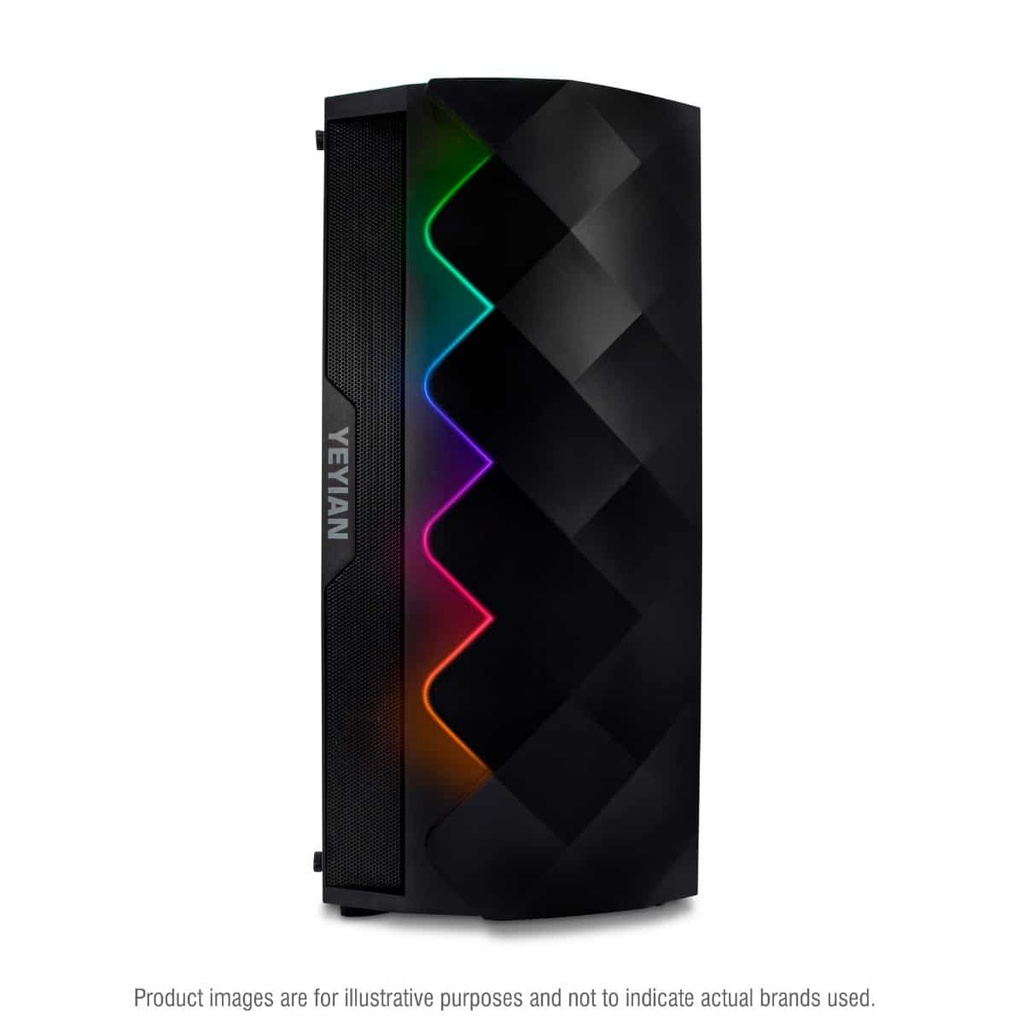 Pc                              Gamer Yeyian Shoge R5 3600/8g/ssd 512g/gtx1660s/550w/wi-fi/w10+ T/m