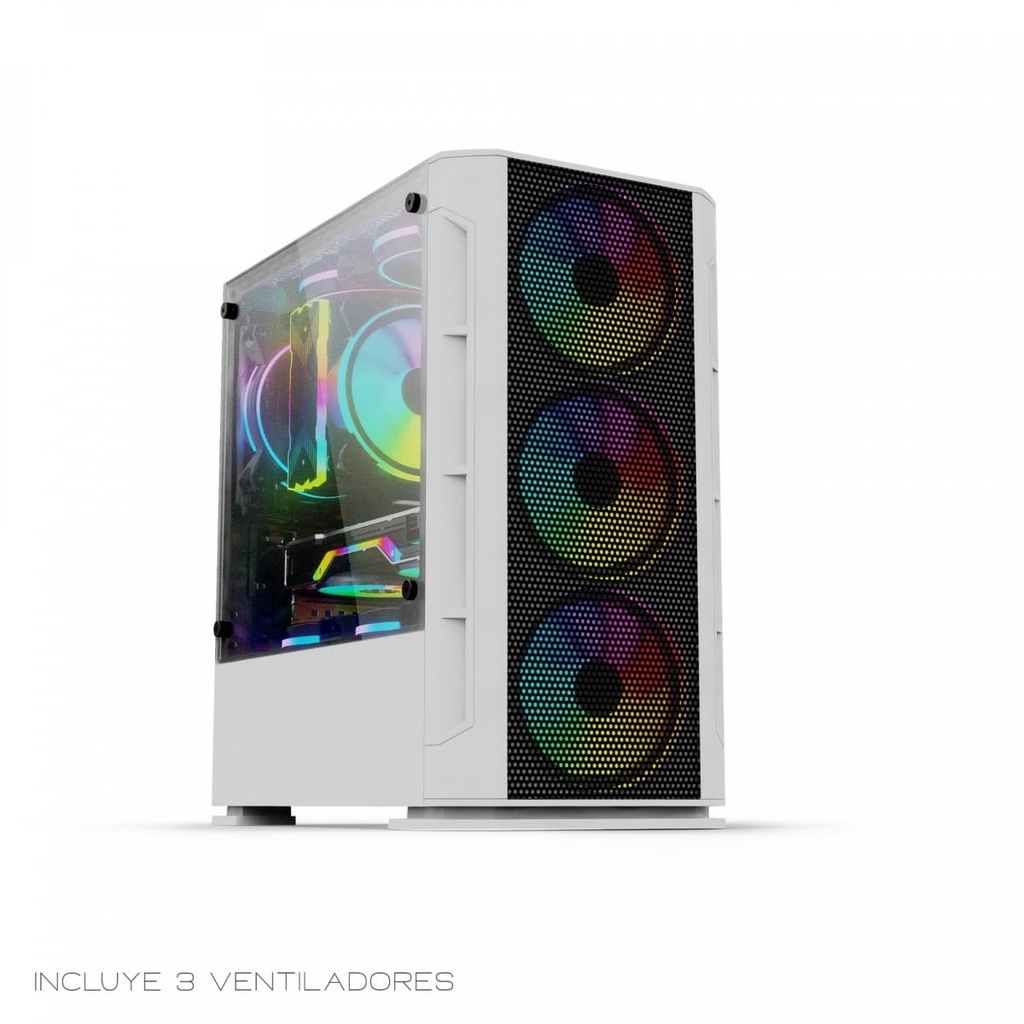 Gabinete                                                                                                                                                                                                                                                                                                                                                                                                                                                                                                                                                                                                                                                                                                                                                                                             Argb/mesh/blanco (ed)