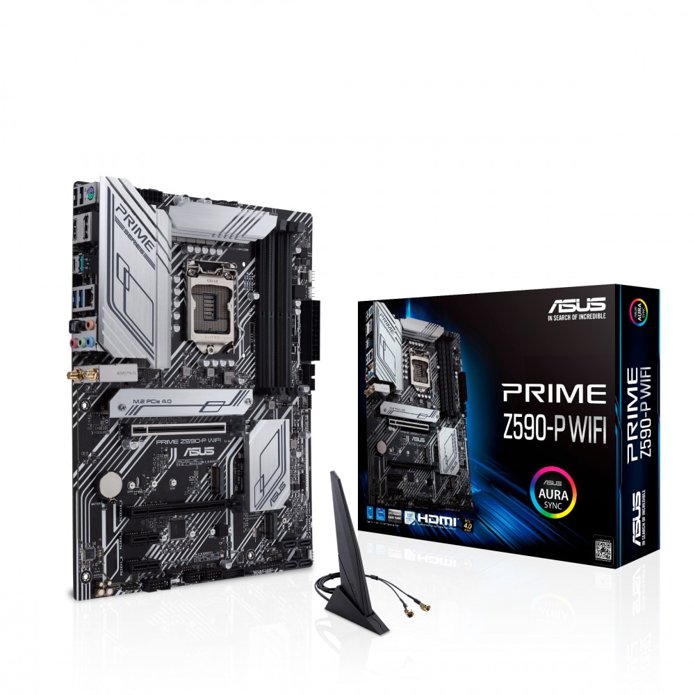 Tarjeta                                                                                                                                                                                                                                                                                                                                                                                                                                                                                                                                                                                                                                                                                                                                                                                                                                                                                     Madre Asus Prime Z590-p Wifi Lga 1200/ddr4/aura Sync/atx/usb
