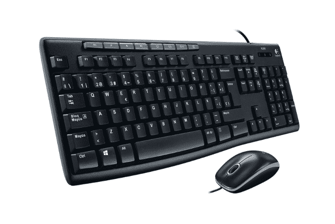 KIT LOGITECH MK200 TECLADO Y MOUSE ALAMBRICO MULTIMEDIA (920-002716)