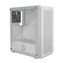 Gabinete Getttech Gamer Gcm-asgx1-01wh Atx,1 Vent,usb 2.0 Y 3.0,blanco