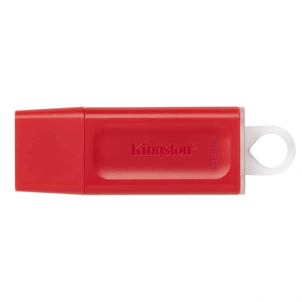 Memoria                                                                                                                                                                                             Usb De 64gb Kingston Kc-u2g64-7gr (rojo) -