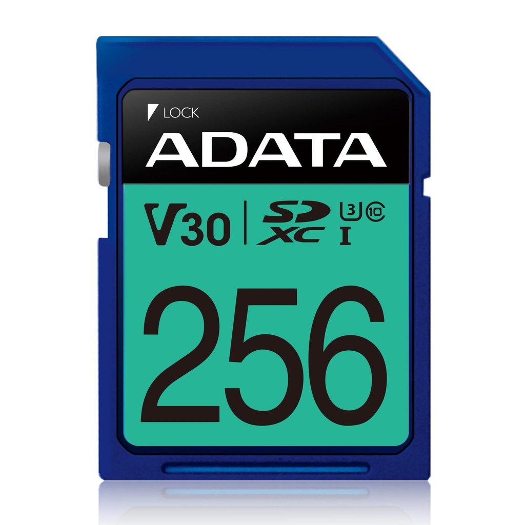 Secure                                                                                                                                                                                                      Digital Adata V30 Sdxc Uhs-i U3 256gb Class 10 -